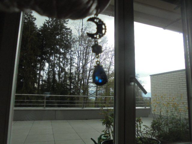 Ohrringe & -stecker: Ohrhänger mit Libelle + blauem Glasstein – Neu (gemäss Beschreibung) aus Hinwil von Glasperlen 2