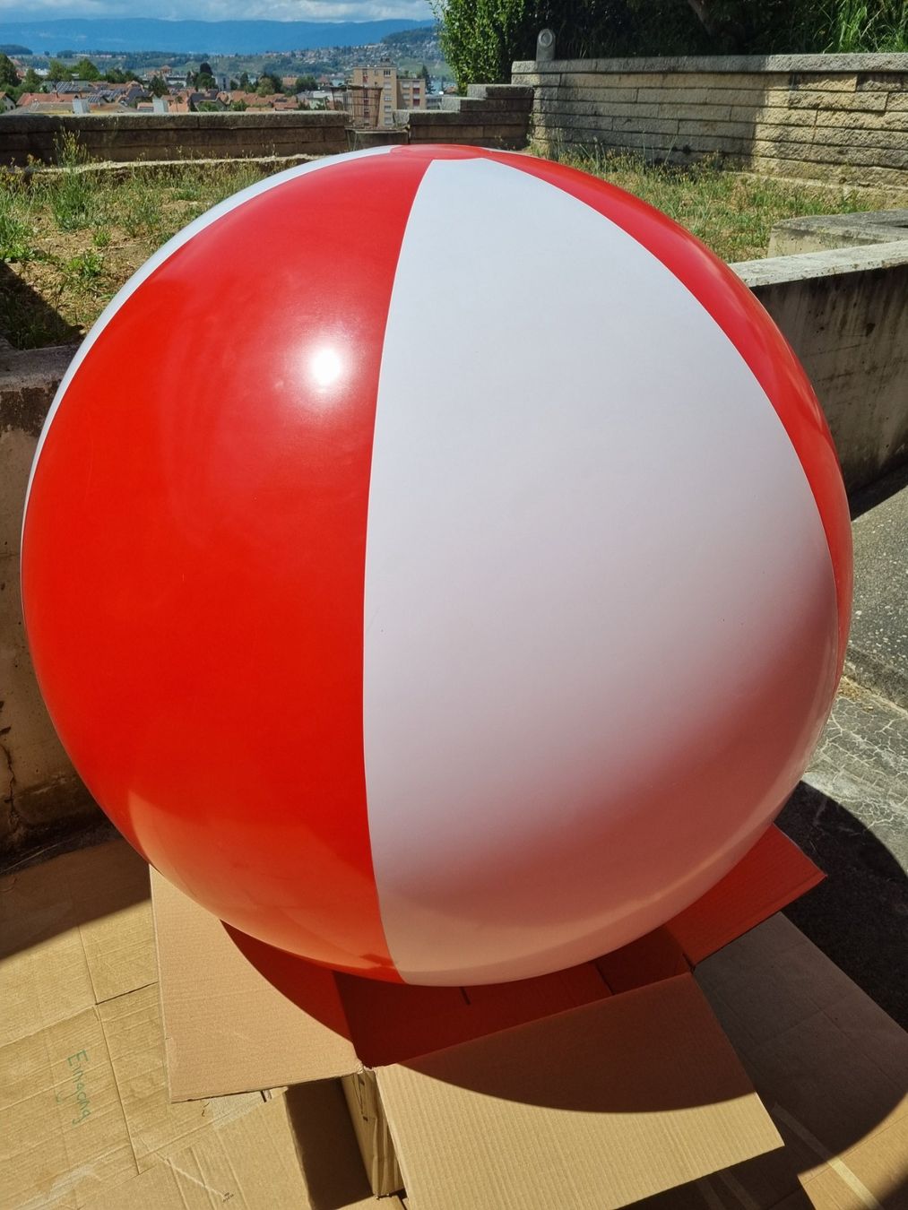 Salvagente: Riesiger SHOSU Beach Ball 1.10m – Usato da Murten venduto da Inf-shop 1