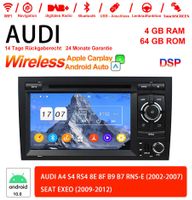 7 Zoll Android 13.0 Autoradio Für AUDI A4 SEAT EXEO S4 RS4