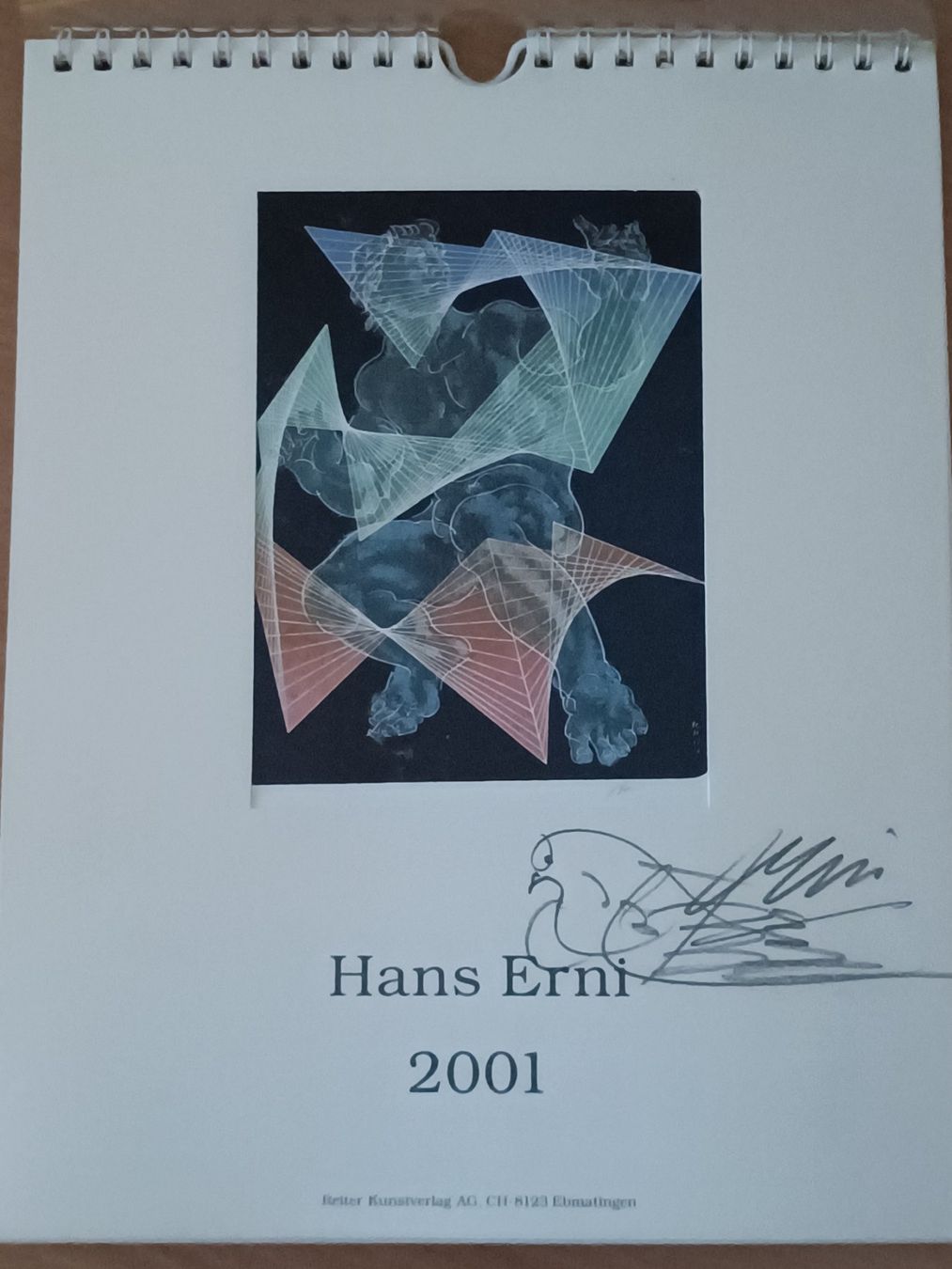 Bücher: Hans Erni - Handsignierter Kalender 2001 – Gebraucht aus Menziken von Artographs