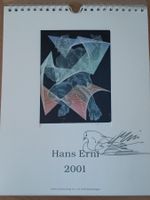 Hans Erni - Handsignierter Kalender 2001