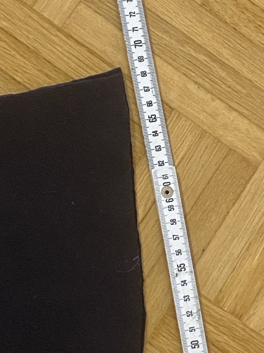 Stoffe: Dicker schwarzer Filz Stoff – Neu (gemäss Beschreibung) aus Flawil von sonnengeist 2