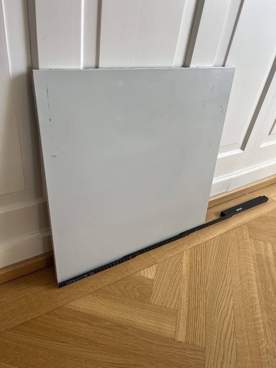 Plateaux: USM Haller Tablar Blech 50x50 hellgrau – D'occasion à Zürich par bretxo 2
