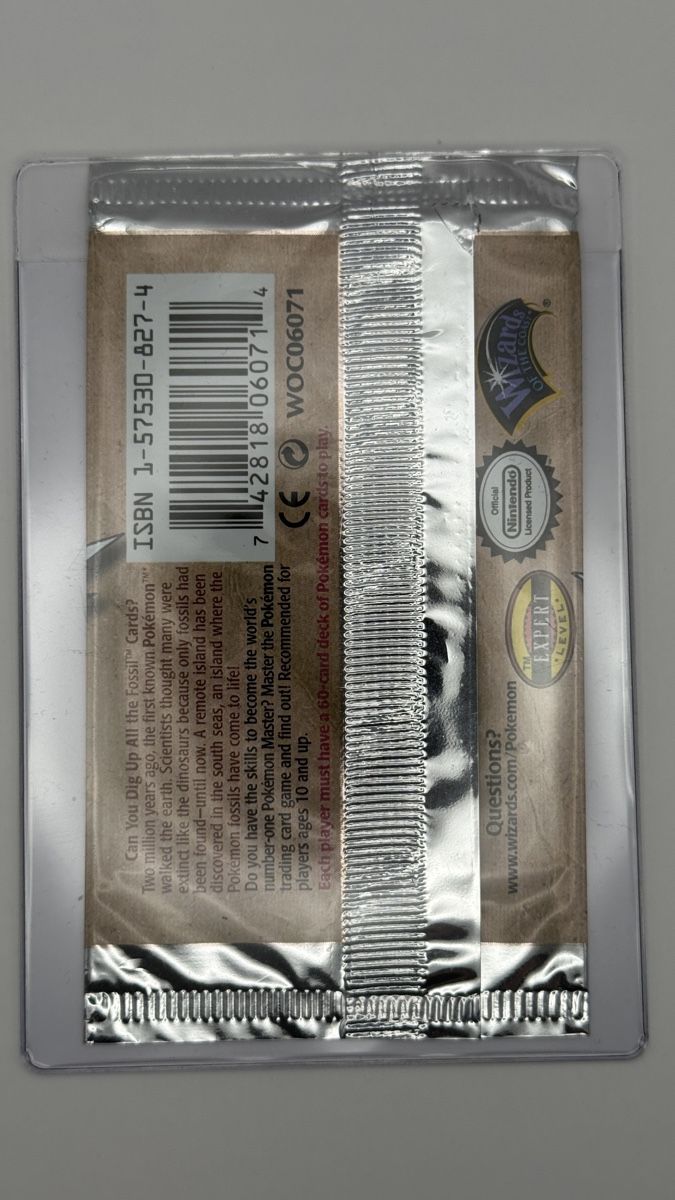 Pokémon Carte collezionabili: EMPTY FOOSIL BOOSTER ZAPDOS ARTWORK 1ST EDITION – Usato da Belprahon venduto da Rob_ain 1