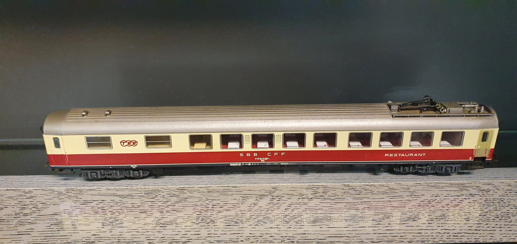 Liliput Modellini di ferrovie: LILIPUT:DC: SBB TEE SPEISEWAGEN RIC – Usato da Biglen venduto da taunus82 1