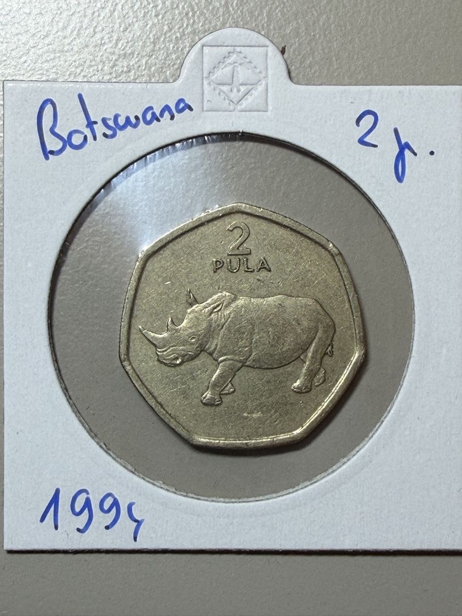Alle Münzen: Botswana - 2 pula - 1994 – Gebraucht aus Payerne von Mike1682