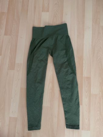 Dunkelgrüne NVGTN Leggins Grösse M