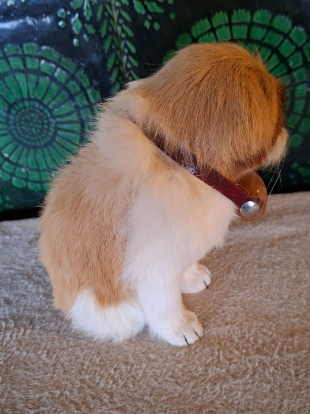 Statuette: Wunderschöner Bernhardinerhund mit Fass, echte Handarbeit – Nuovo (secondo la descrizione) da Otelfingen venduto da silver-moon 1