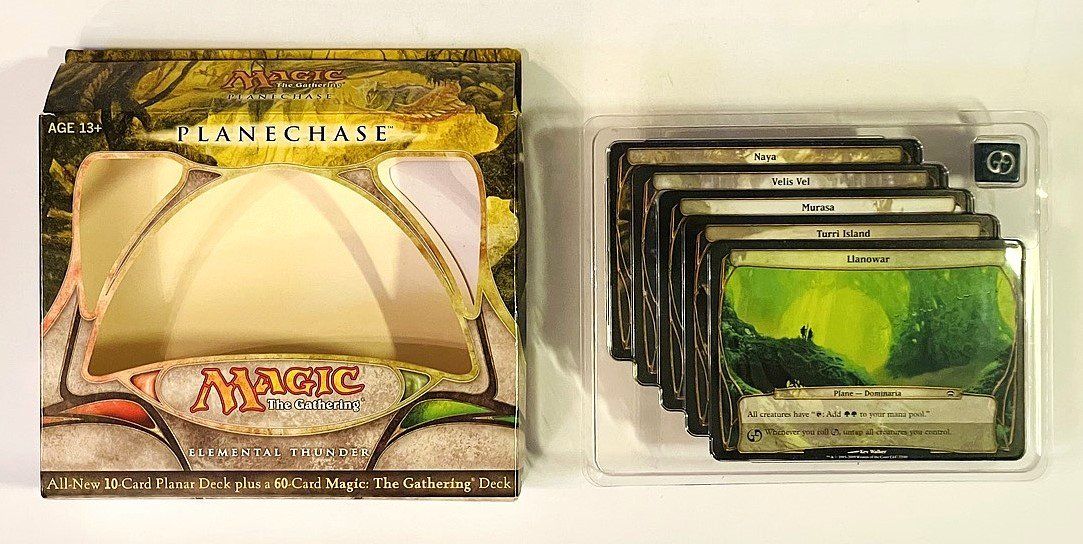 Magic The Gathering Sammelbilder & Trading cards: Magic The Gathering Planechase Decks 2009 4er Set englisch – Gebraucht aus Duggingen von nad_6yzh 2