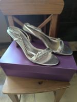 Damenschuhe Sandalen silber Grösse 40