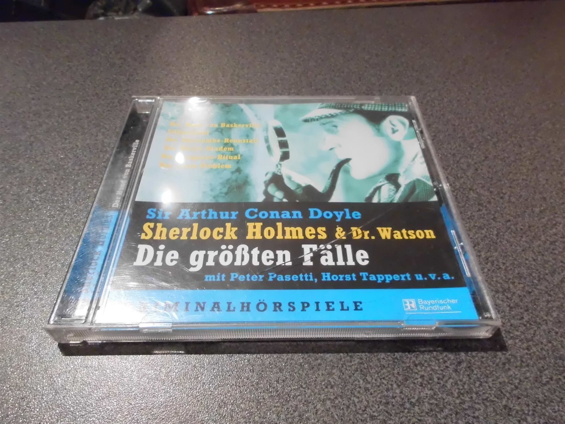 Hörbücher: CD Sherlock Holmes & Dr. Watson, Die grö – Gebraucht aus Zürich von abraxas1291