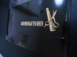 COIFFEUR Coiffure 50Stk. blanco GUTSCHEINE Neu