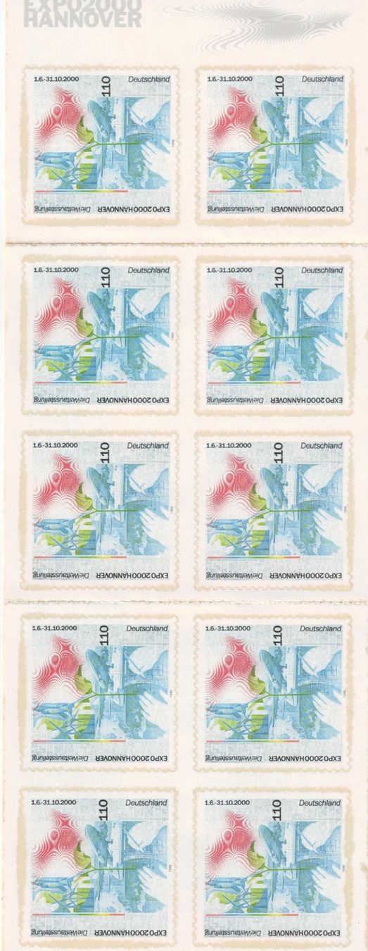 Tous les timbres: BRD 2000, Markenheft 40 und 41 komplett postfrisch – Neuf (Voir description) à Kriens par goofy46
