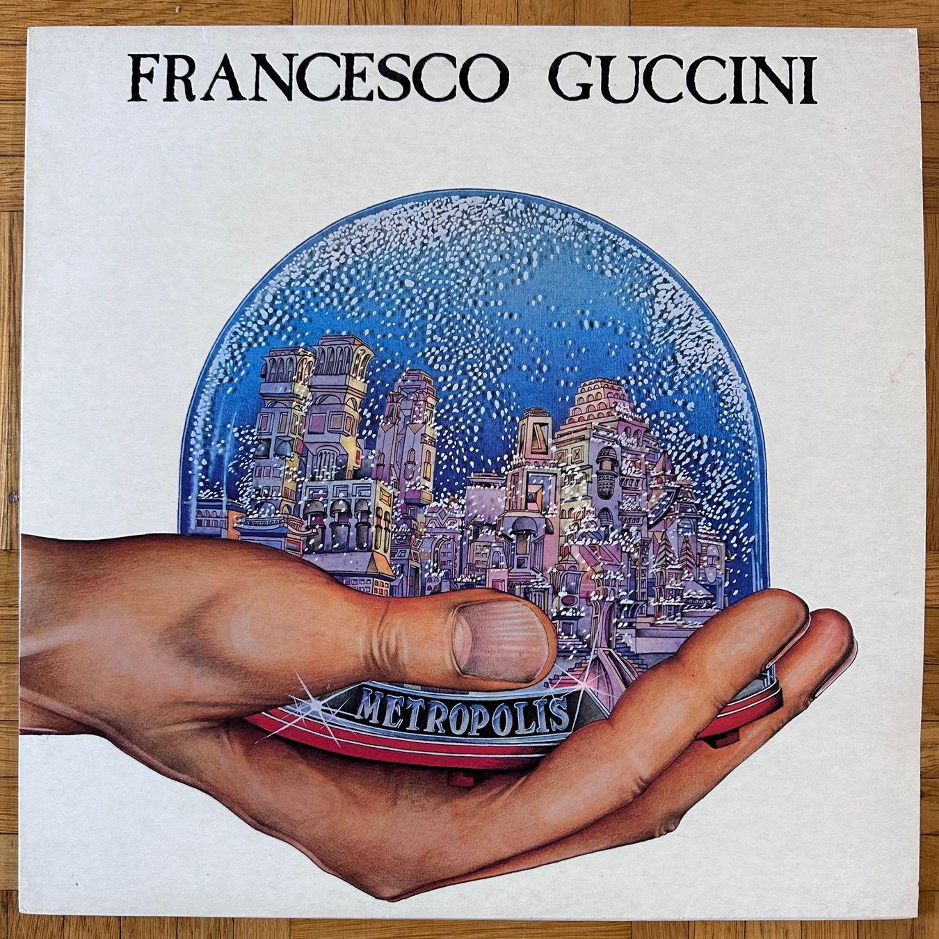 Dischi in vinile: LP - Francesco Guccini - Metropolis – Usato da Breganzona venduto da Onairda75