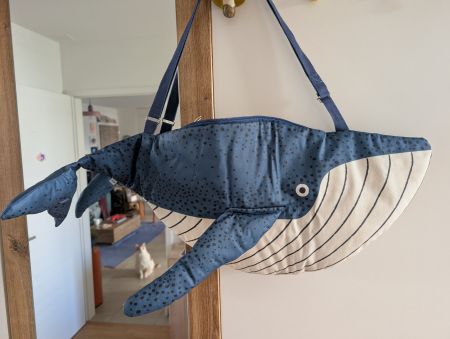 Sac baleine Don Fisher, neuf
