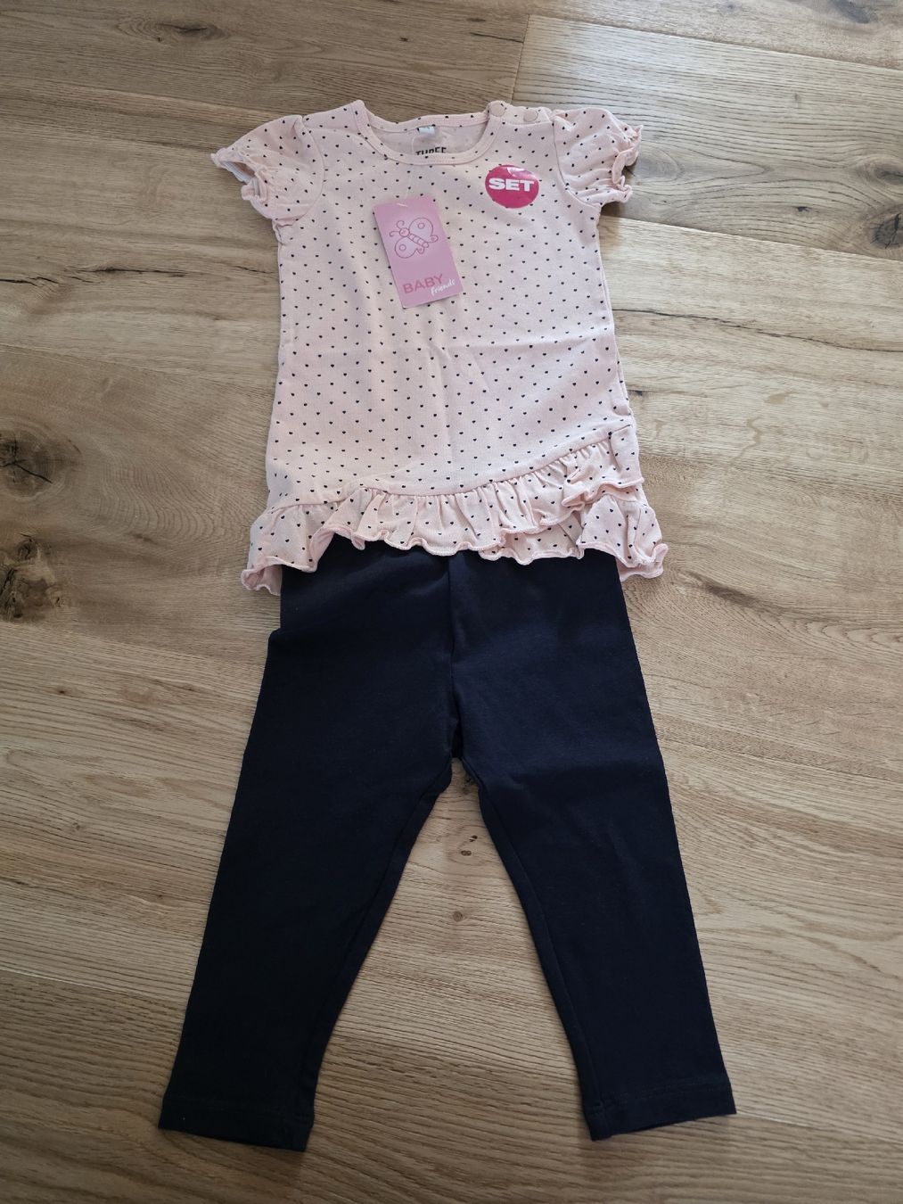 Lotti & Set di vestiti: Neues, süsses 3-teiliges Mädchenkleider-Set, Grösse 74 – Nuovo e nell'imballaggio originale da Toffen venduto da ver_x68f 4
