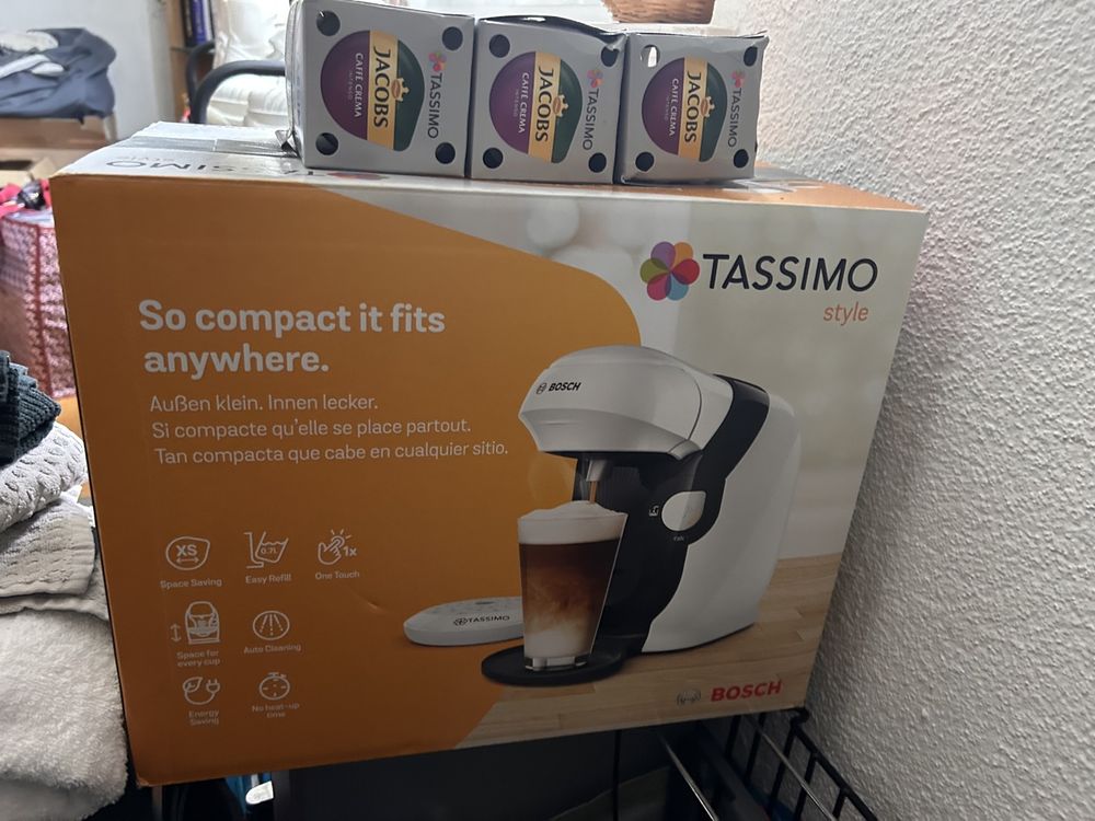 BOSCH TAS113E Tassimo Style Friendly MACCHINA CAFFÈ CAPSULE, Rosso - Foto 5