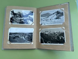 Albums de cartes postales avec vues de la Suisse