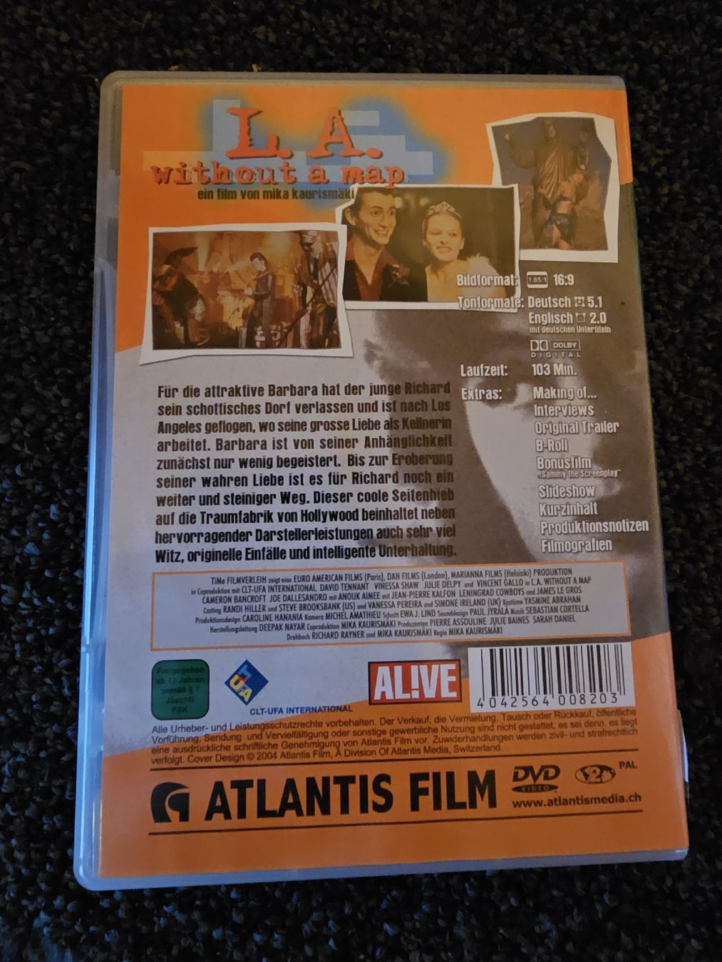 Tutti i DVDs: L.A. Without a Map - (15230) – Usato da Ruswil venduto da jan_bxl5 1