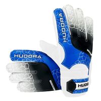 1 Paar Hudora Torwarthandschuhe (blau weiss schwarz, S)