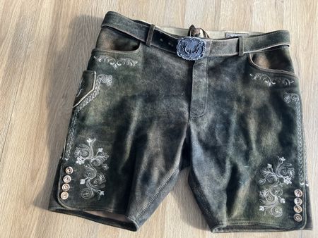 Lederhose Stockerpoint Grösse 54