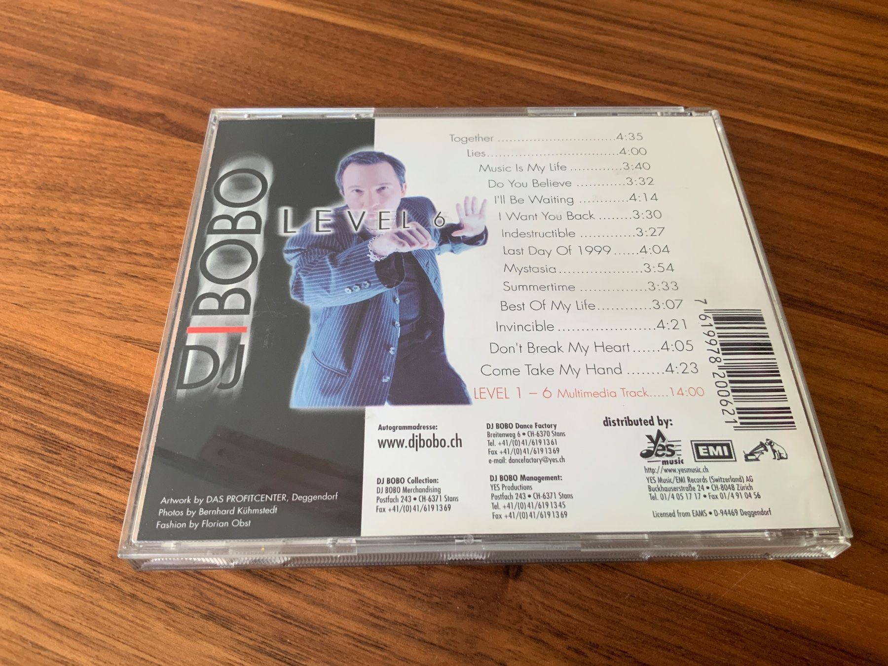 CD: DJ Bobo Level 6 – Usato da Häusernmoos venduto da BarBer_1 1