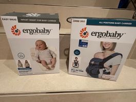 Ergobaby trage und newborn Einlage