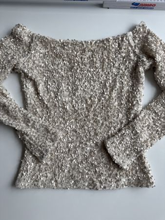 Pailletten Top