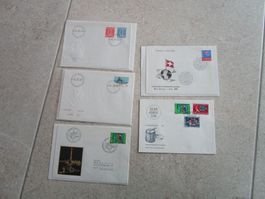 Schweizer Briefmarken Ausgabetag-Brief