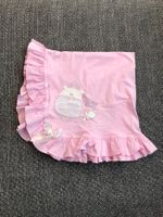 Pinke Baby Decke, Baumwolle