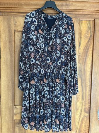 Hemisphere Kleid, Blumenmuster Viskose