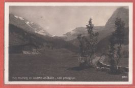 Leukerbad - Walliser Stadel in der Umgebung - Fotokarte 1930