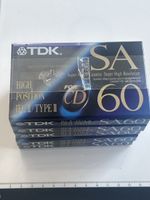 TDK SA60 Kassetten High Position IEC II Type II 5st(I5)