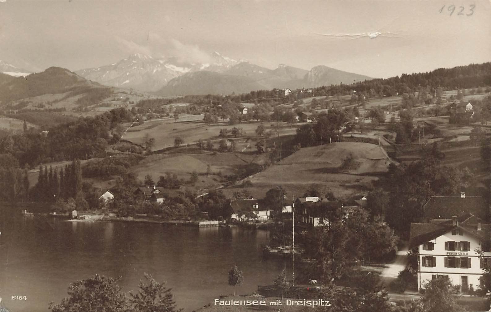 Cartes postales: Faulensee mit Dreispitz – D'occasion à Schwyz par Seffi56