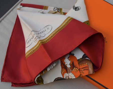 Hermès Reprise Seidenschal  / foulard en soie