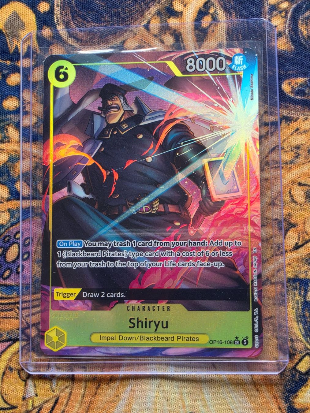 Bandai Cartes à collectionner: One Piece OP16-108 Shiryu – D'occasion à Genestrerio par AM_98