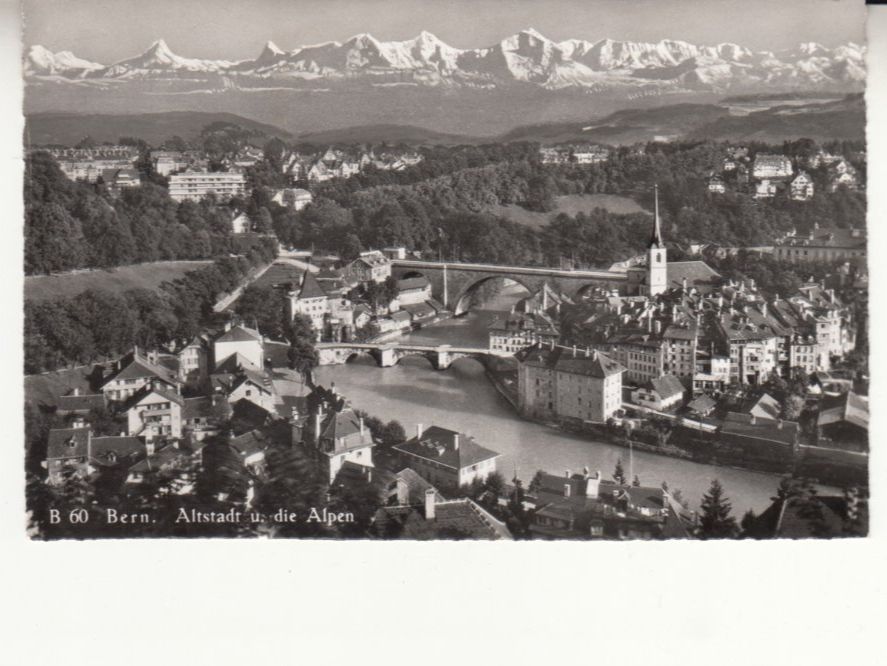 Ansichtskarten: Bern ca. 1950 – Gebraucht aus Bürglen TG von StampGraf
