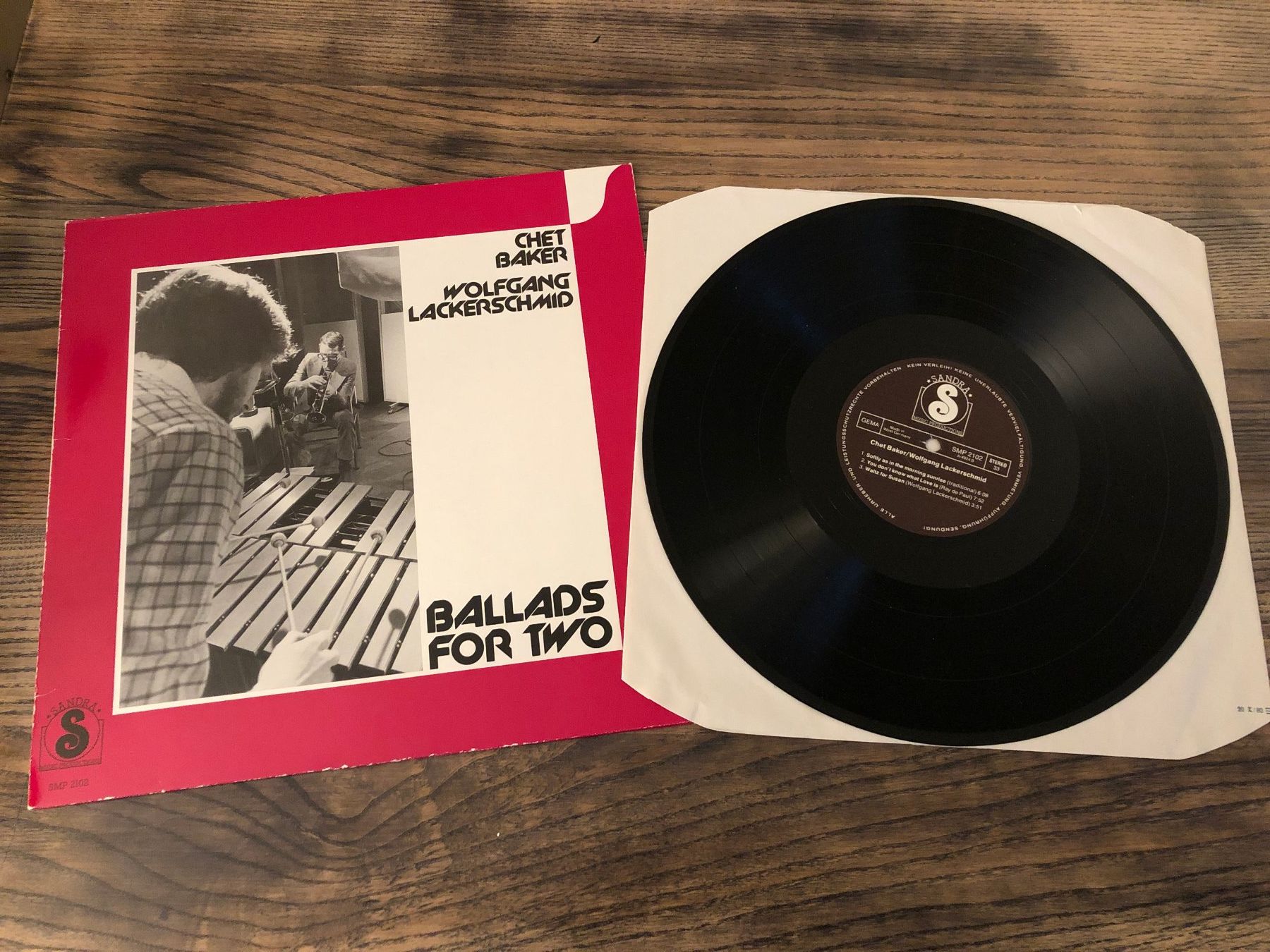 Dischi in vinile: Chet Baker & Wolfgang Lackerschmid, Jazz LP 1979 – Usato da Berg am Irchel venduto da Zweiti_Chance