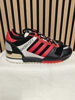 Adidas Sneaker 42.5 schwarz rot 5400 Baden Leder Wildleder