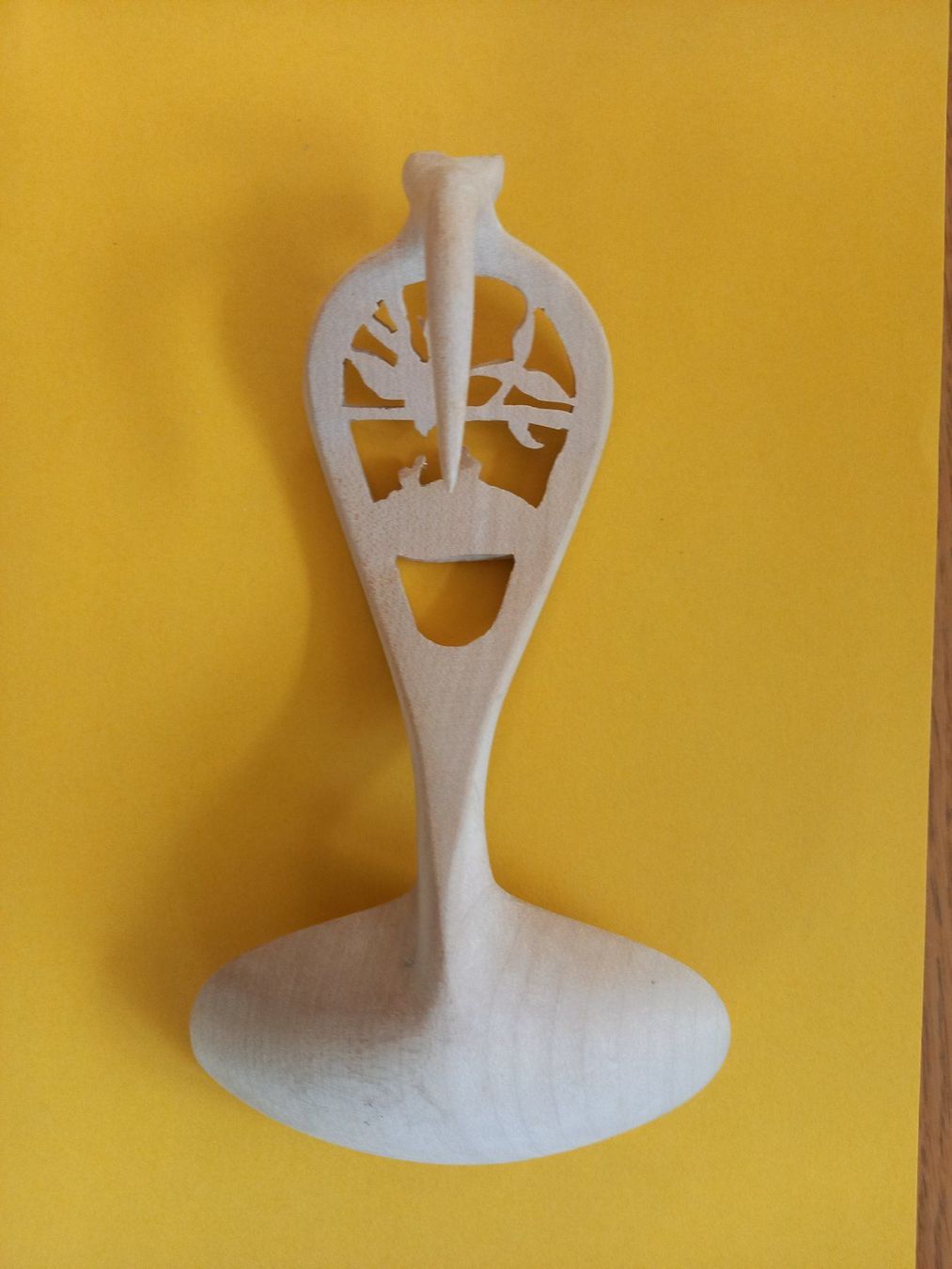 Cucchiai: Cuillère à crème en bois - Oiseaux – Usato da Rossens FR venduto da Souris1 3