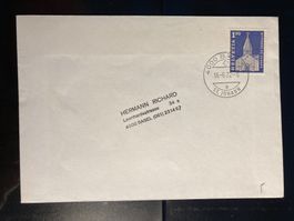 Schweiz 1972 Bedarfsbrief 1.30 St-Pierre-de-Clages Einzelf.