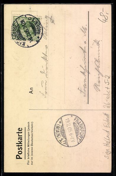 Cartes postales: sign. Hellmut Eichrodt: Portrait eines b – D'occasion à Berlin par bartko-reher 1