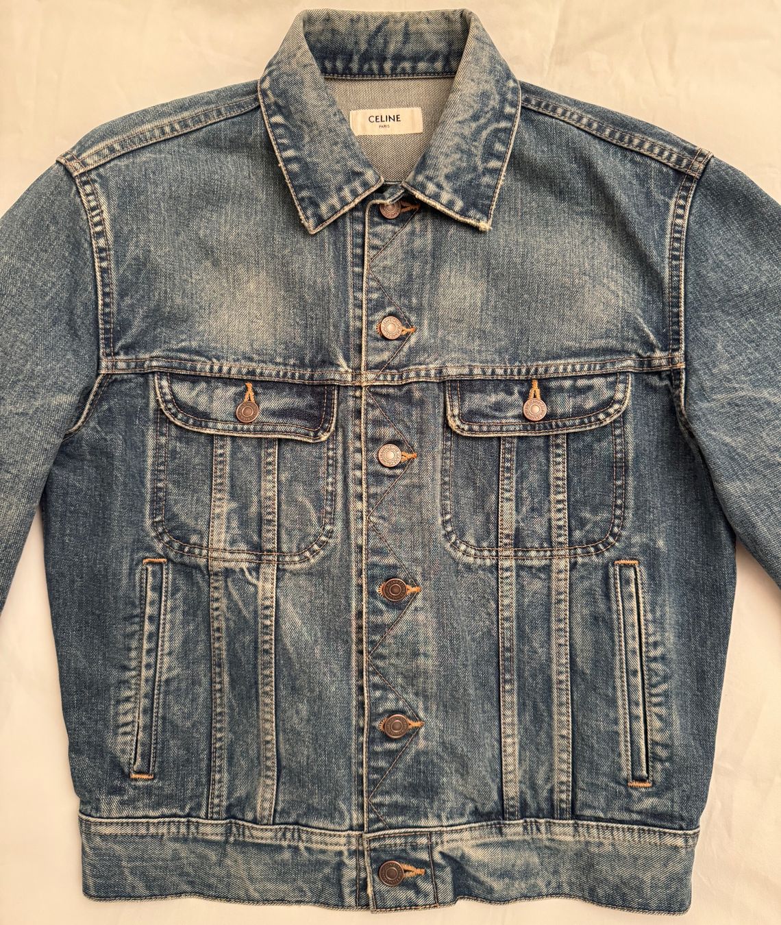Celine Giacche: Celine Denim Trucker Jacket Jeansjacke SS20 – Usato da Zürich venduto da dodichnobli 5