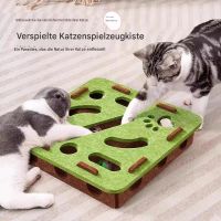 🤩NEU Katzenspielzeug Fummelbrett Intelligenzspielzeug Katze