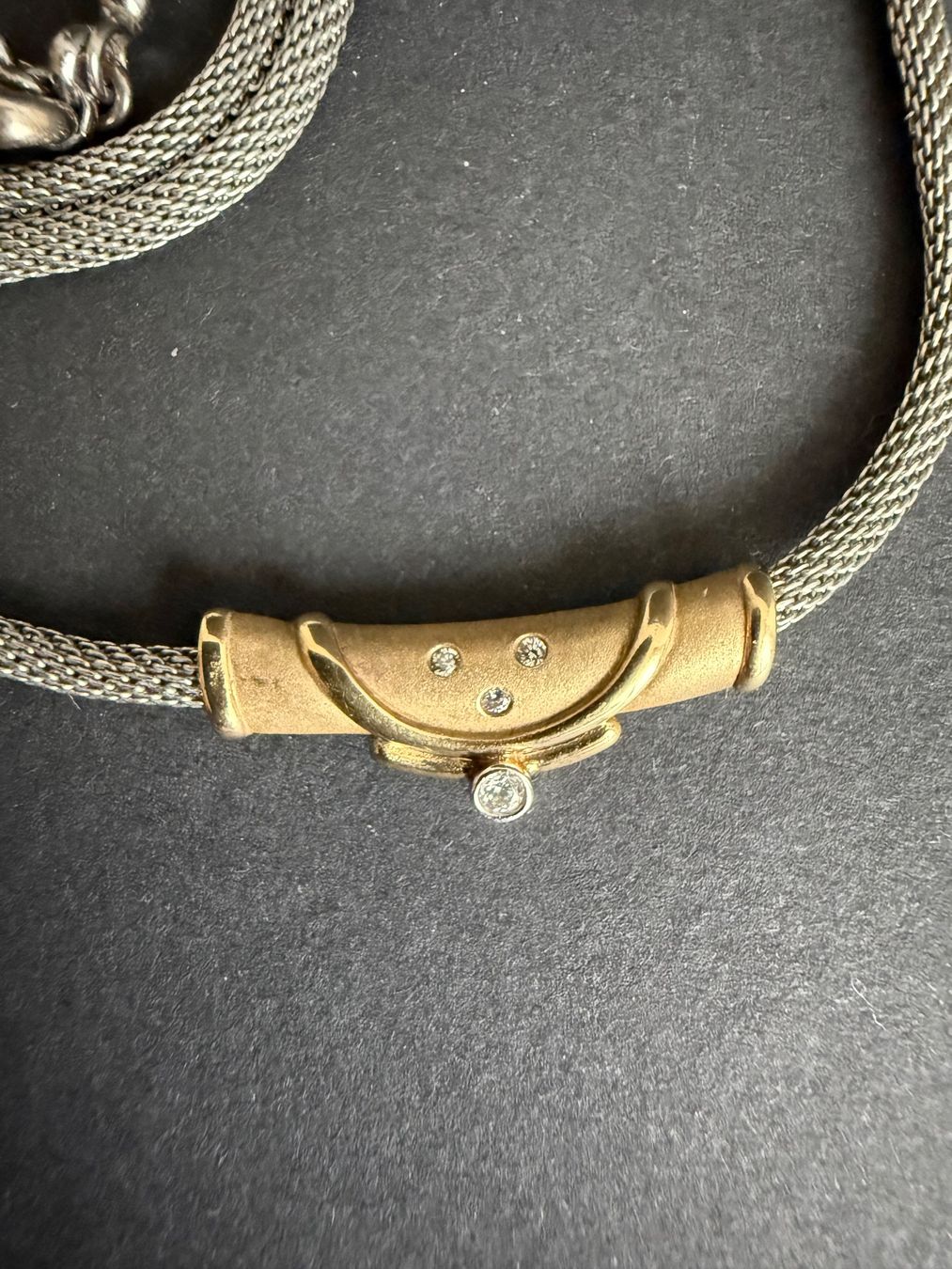 Ketten: Kette mit 375, 9K Gold Anhänger – Gebraucht aus Spiegel b. Bern von Rogger72 2