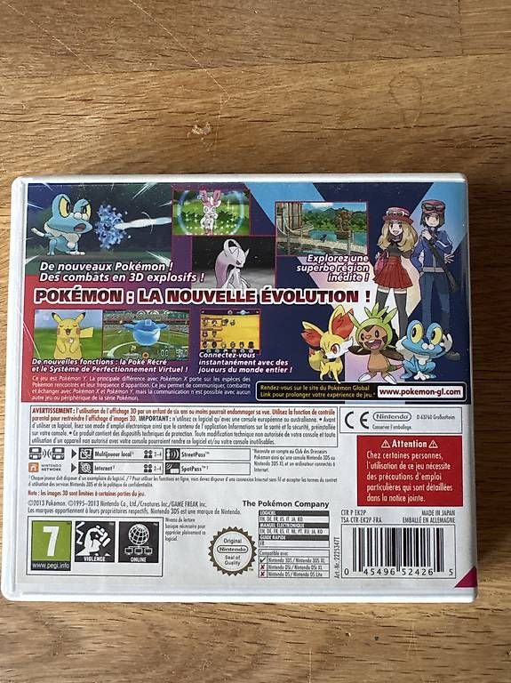 Giochi: Pokémon Y  Nintendo 3DS – Usato da Villars-tiercelin venduto da jul_98kb 2