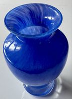 Glasvase mundgeblasen Skruf Glasbruk