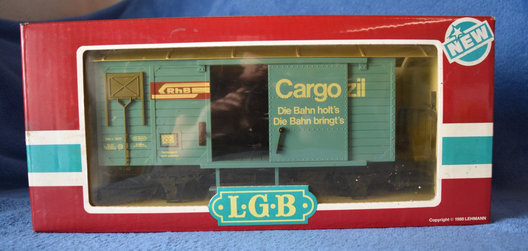 LGB Modellini di ferrovie: 41270 RhB Vagone carro merci CARGO – Nuovo e nell'imballaggio originale da Corticiasca venduto da fca_vjw7 1