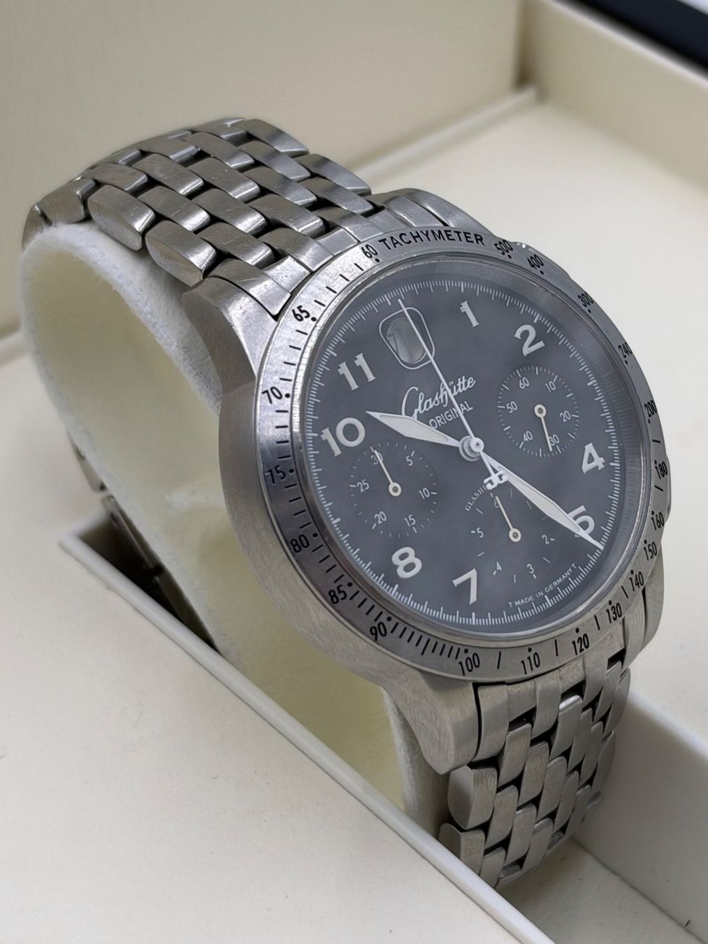 Glashütte Orologi: Glashütte Original Senator Klassik Chronograph Full Set – Usato da Wil SG venduto da rappwatches 4