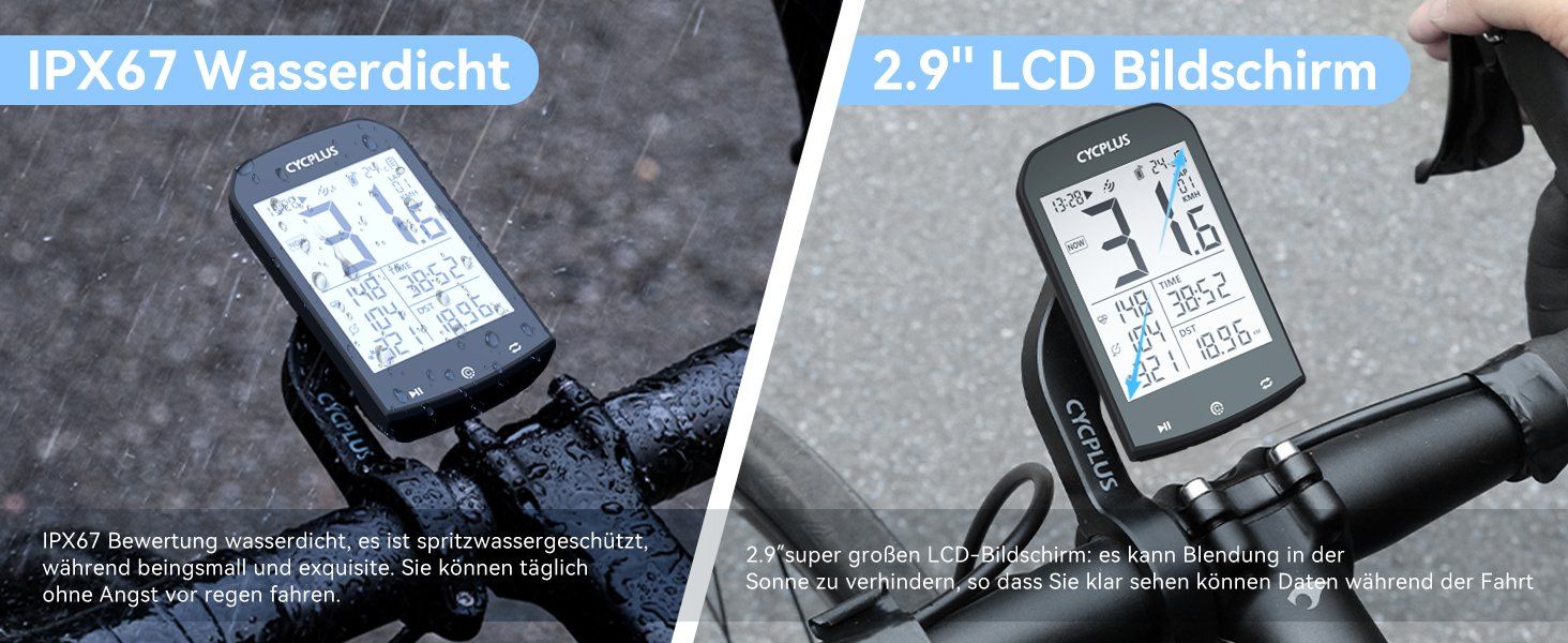 Computer & Strumenti di misurazione: Pack GPS Fahrradcomputer Set – Nuovo e nell'imballaggio originale da Châtelaine venduto da topshop.switzerland 8